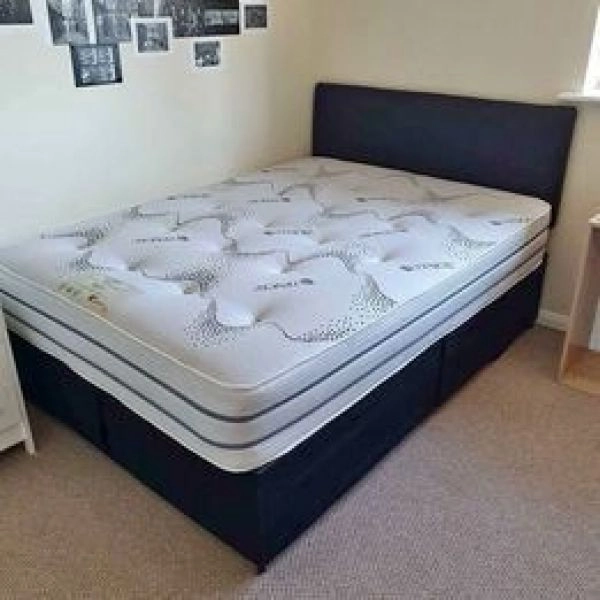 Brand New Double Divan Bed available with optional mattress !!