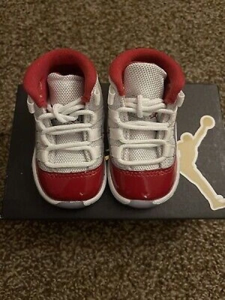 Ships Today* [sz.2c TD] Nike Jordan 11 Retro Cherry 2022 Toddler 378040-116