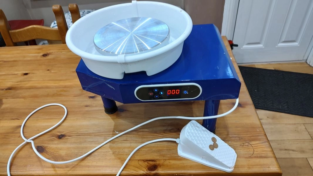 Electric Pottery Wheel with LCD Display 25CM 350W