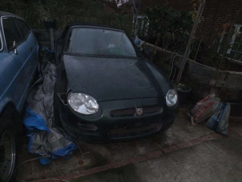 MGF project, 64500 Miles / 103200 Kilometers Japanese re-import