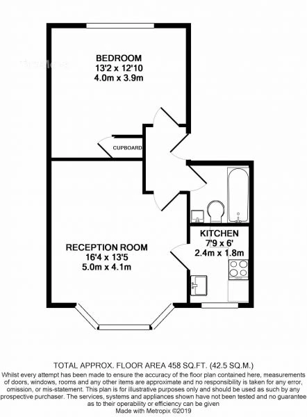 1 bedroom flat, 1 4 Cameron Road Croydon Surrey