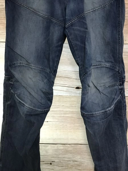G Raw Blue Loose Fit LT Aged Jeans