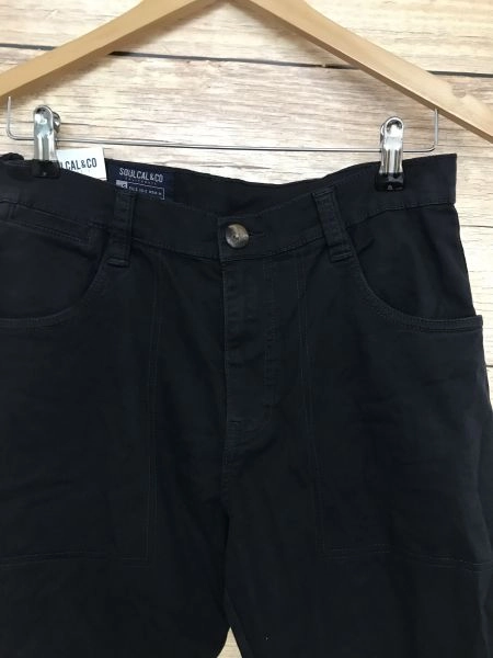 SoulCal & Co Black Long Length Shorts