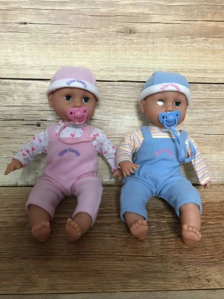 Tiny Tears Best Friends twins dolls