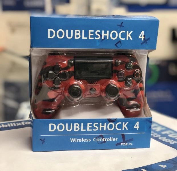 Replacement Dual Shock PlayStation 4 Controller Camouflage Red Colour Available