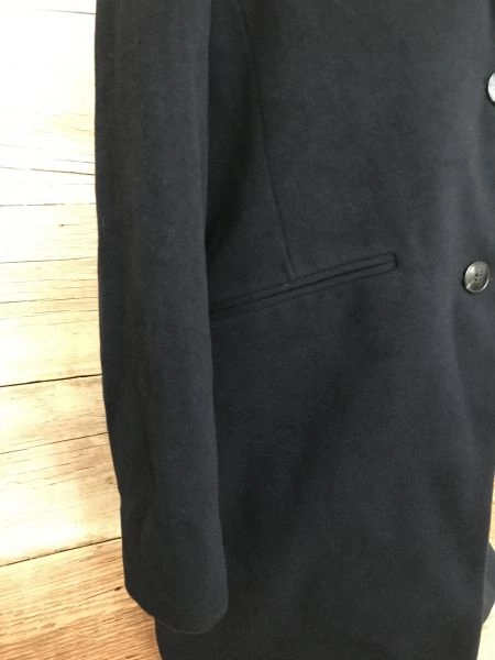 Gant Black Long Sleeve Classic Tailored Coat