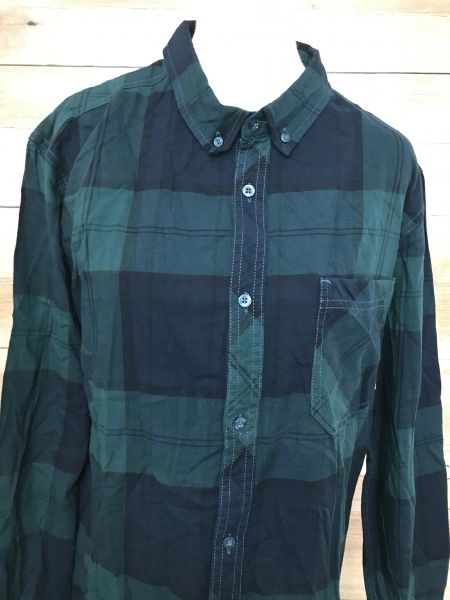Element Green Long Sleeve Buffalo Shirt