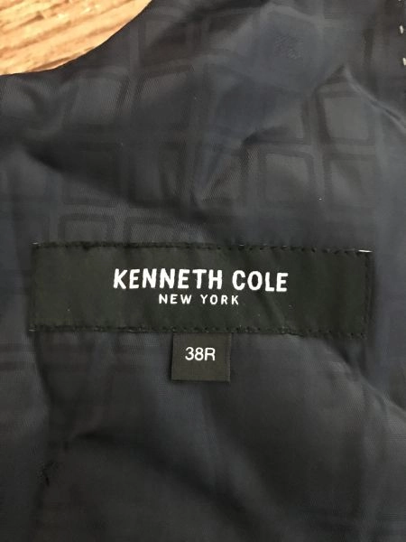 Kenneth Cole Navy Low Cut Waistcoat