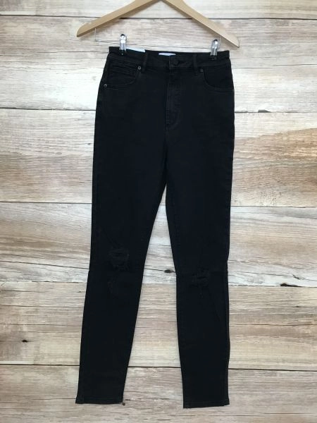 Abrand Jeans Black High Skinny Ankle Basher Jeans