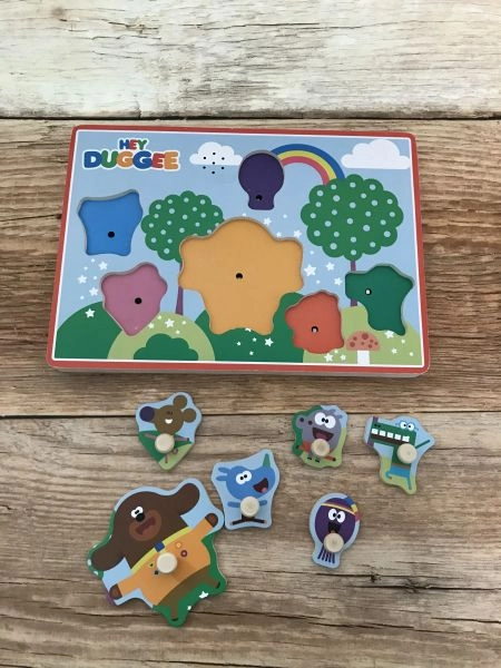 Hey Duggee Wooden Sound Puzzle Educational Toy for Toddlers