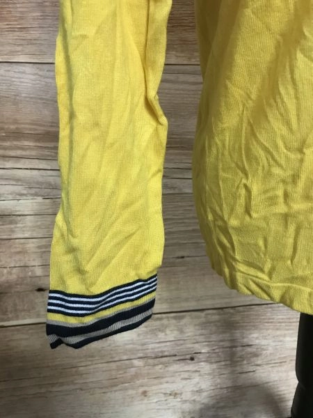 Betty Barclay Yellow Long Sleeve V-Neck Jumper
