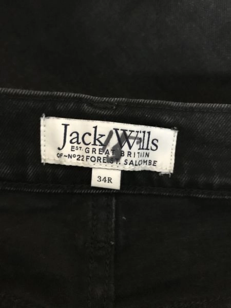 Jack Wills Black Skinny Fit Jeans