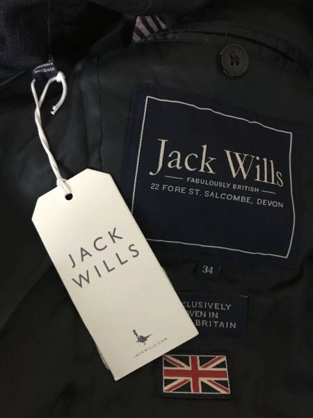 Jack Wills Navy Single Breasted Blazer