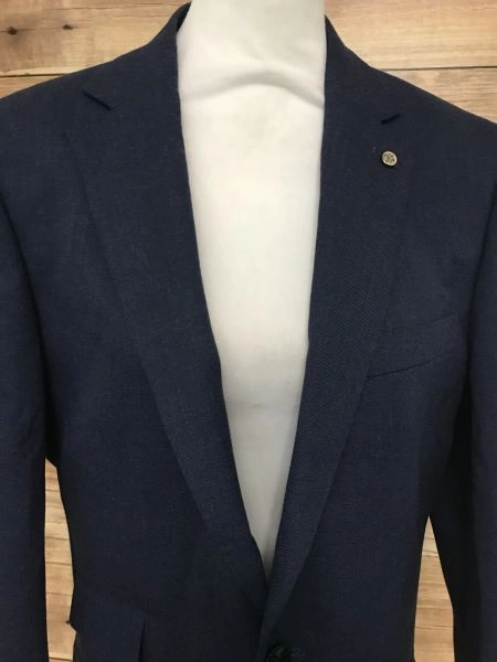 Skopes Blue Single Breasted Suit Jacket
