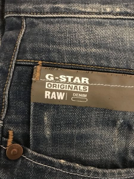 G Star Raw Blue Blade Loose Fit Jeans