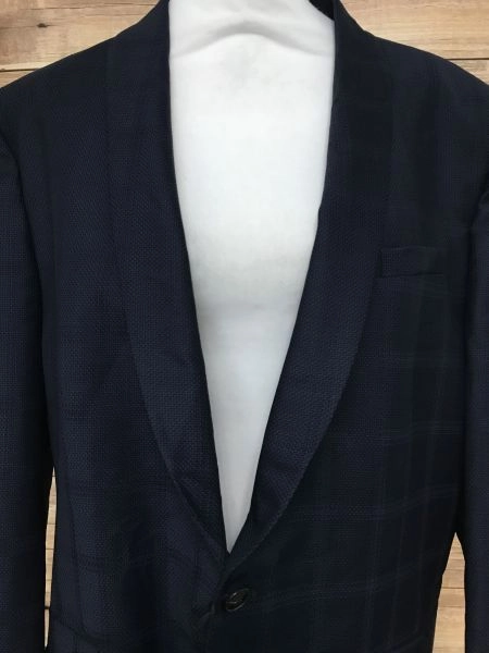 Kenneth Cole Navy Slim Fit Suit Jacket