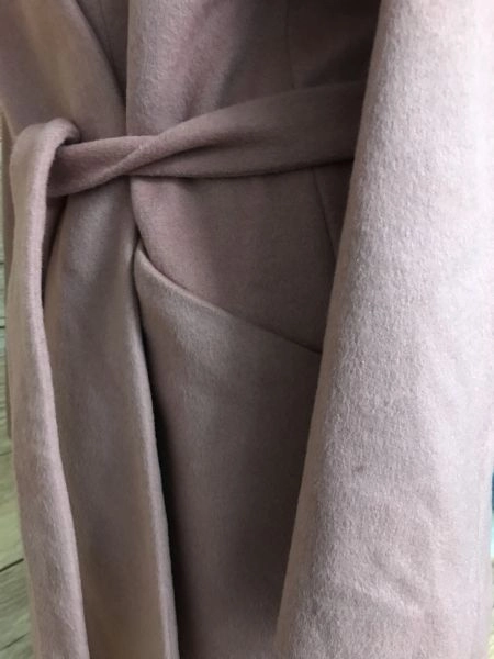 Twist and Tango Pink Wrap Style Coat