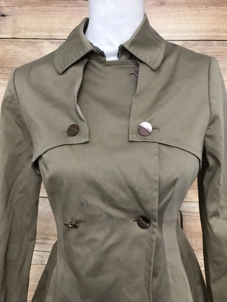 Ted Baker Brown Fitted Coat