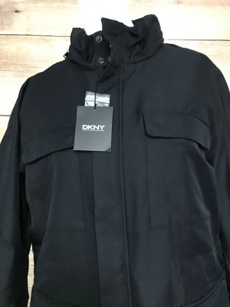 DKNY Black M65 Plaid Jacket