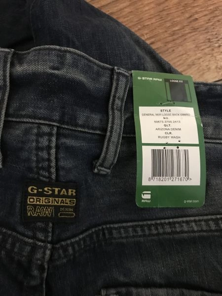 G-Star Raw Loose Fit Back Embroidered Jeans