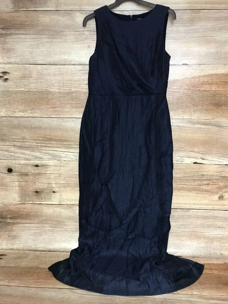 Ralph Lauren Dark Navy Sleeveless Maxi Length Dress