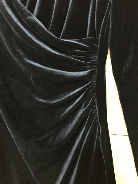 Ralph Lauren Navy Long Sleeve Body Con Dress