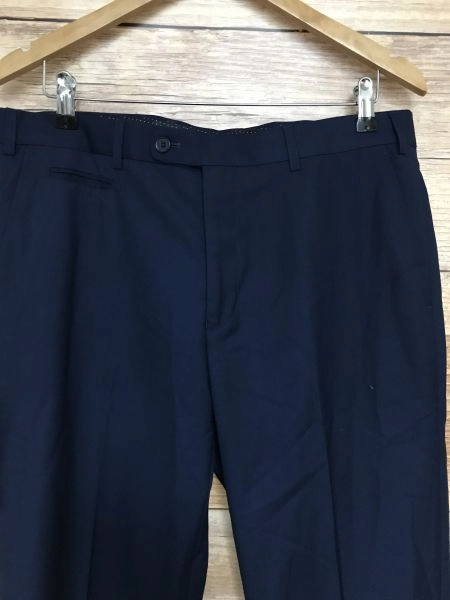 Skopes Navy Tapered Fit Suit Trousers