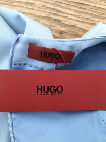 Hugo Boss Light Blue Shift Dress