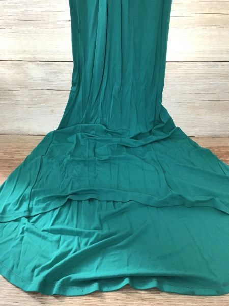 Micheal Kors Green Long Length Cowl Neck Dress