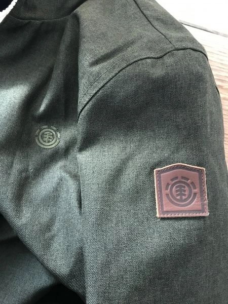 Element Brown/Green Weather Jacket
