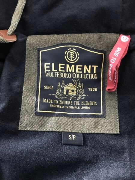Element Brown/Green Weather Jacket