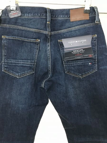 Tommy Hilfiger Blue Denton Straight Fit Jeans