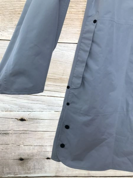 Betty Barclay White Raincoat with Contrast Buttons and Zip