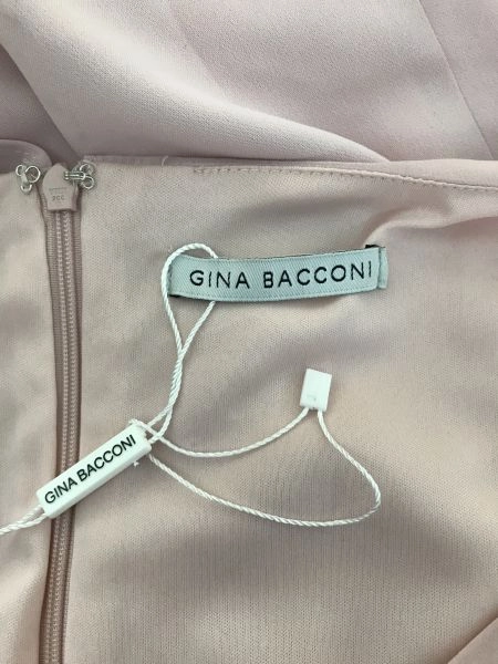 Gina Bacconi Pink Grecian Style Maxi Length Dress
