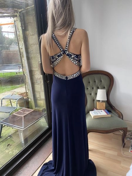 Navy blue signature collection Prom Dress