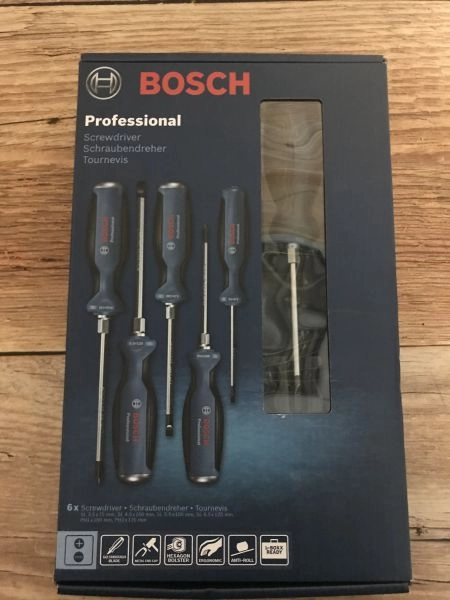 Bosch Professional six-Piece Screwdriver Set