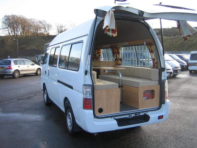 Nissan Caravan By Wellhouse, 2.5 Petrol Automatic 2010 In White 32,737 miles choice of conversion