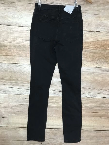 Abrand Jeans Black High Skinny Ankle Basher Jeans