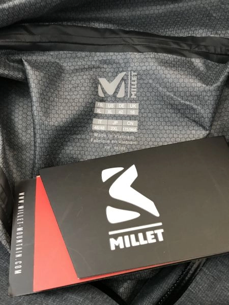 Millet Mountain Grey Waterproof Jacket