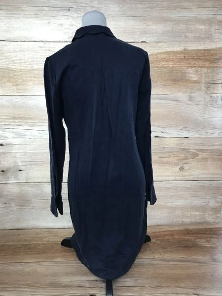 Another Label Navy Long Sleeve Shirt Dress