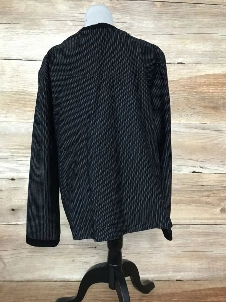 James Lakeland Black Patterned Short Length Jacket