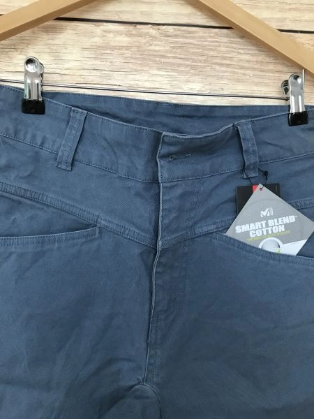 Millet Blue Smart Blend Cotton Shorts