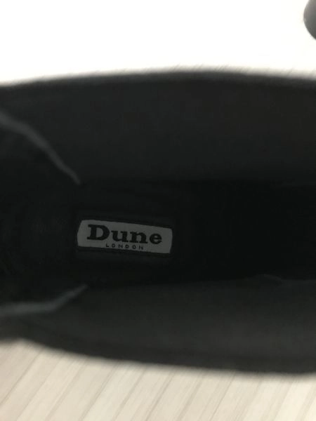 Dune black suede boots