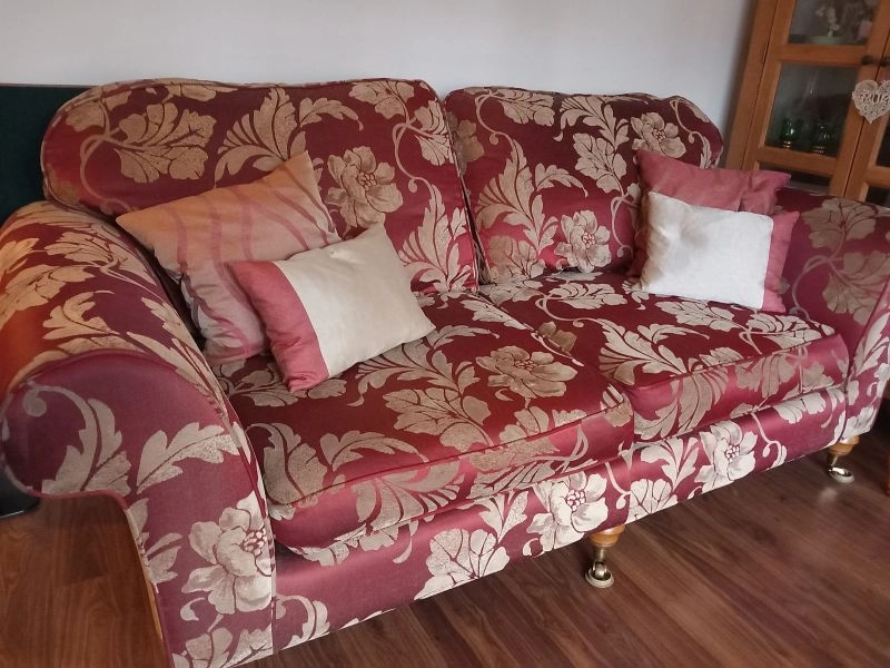 Two, 3 seater settees. £125.00 each