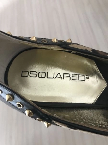 DSQUARED2 Soft Leather Courts high heels