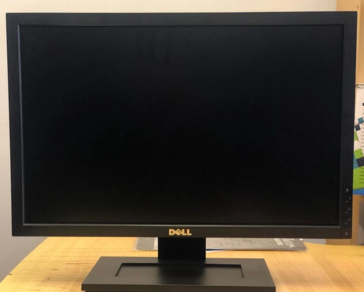 Dell LCD Monitor E2009Wt 20 inch VGA DVI-D 1680x1050 Black Bezel With Stand