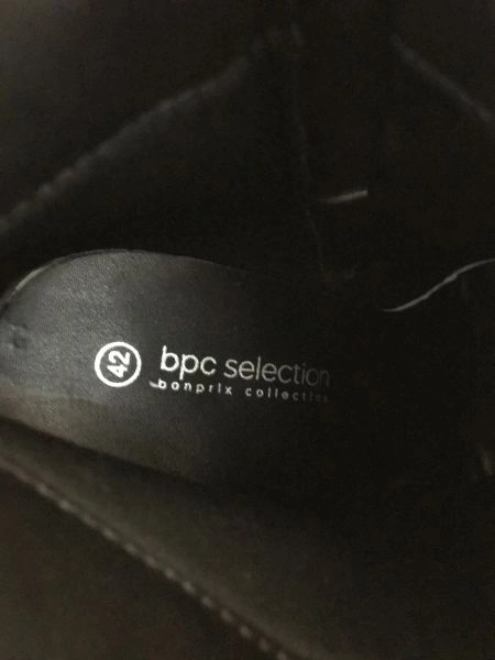 bpc bonprix collection black buckle boots