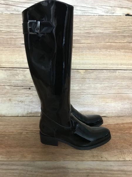 Heine patent long boots