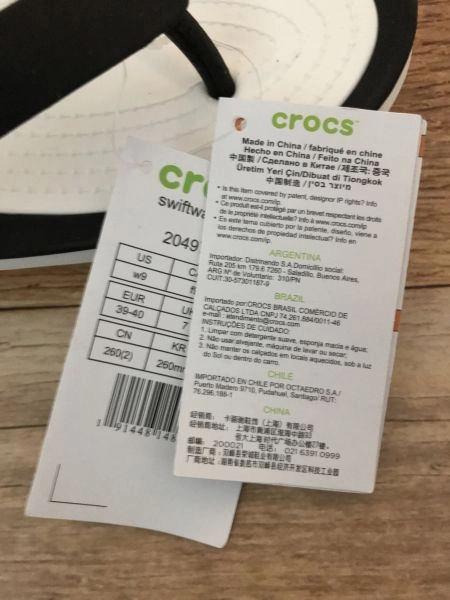 Crocs flip flops