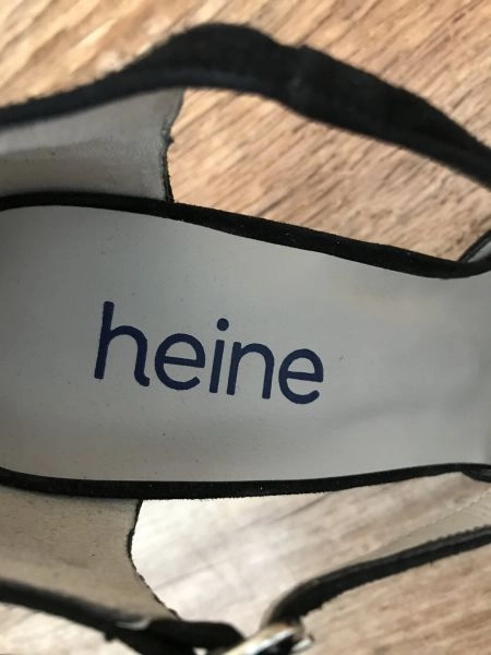 Heine T Bar Heeled Shoes